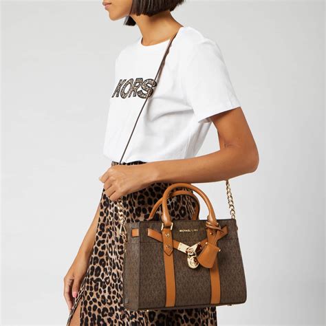 michael kors nouveau hamilton small|michael kors hamilton satchel.